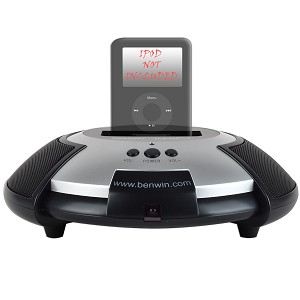 Benwin iChoice Dock and Speakers w/Remote for iPod & iPhone